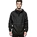Produktbild Vertvie Herren Jacke Dünn Windbreaker Übergangsjacke Pullover Langarm Sportswear Laufjacke mit Kapuze Schwarz