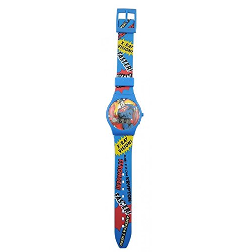 Joy Toy 106356 – Armbanduhr Superman, blau