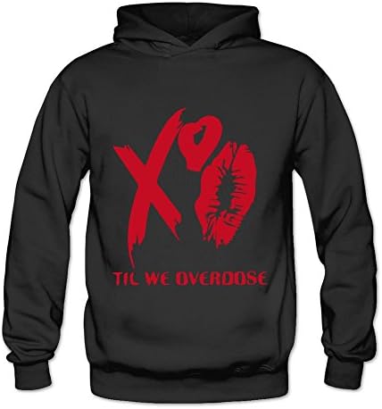 Women's Official Issue Xo The Weeknd Ovoxo Hoodies Black -  Black - 