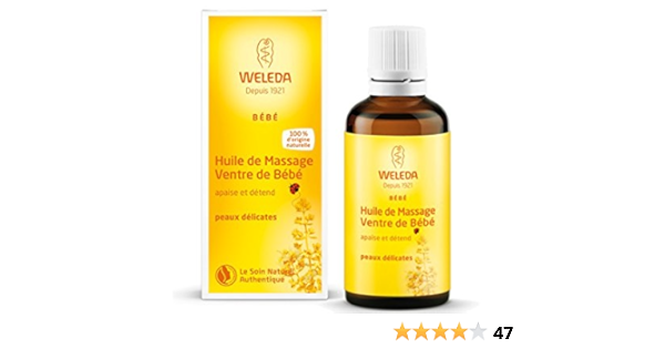 Huile De Massage Ventre De Bebe Weleda 50 Ml Vous Envoyez Avec Un Echantillon Gratuit Et Une Tres Belle Carte Que Vous Pouvez Utiliser Comme Signet Amazon Fr Bebe Et Puericulture