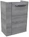 Produktbild FACKELMANN 82592 Waschtischunterschrank, Holz, graueiche, Single, 24 x 44 x 60 cm