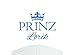 Produktbild Prinz Lorik großer Wand-Aufkleber mit Krone, Wand-Dekoration, Wand-Aufkleber, Tapete, Vinylabziehbild-Wahl der Farben / Sticker
