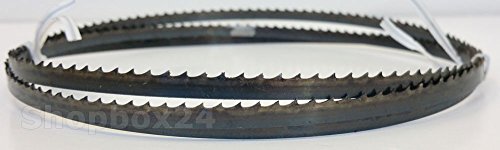 Standard Sägeband Bandsägeband Bandsägeblatt Sägebänder 1400 mm x 6 mm x 0,65 mm x 6 Zähne pro Zoll , für Holz , Hartholz , Brennholz , Sperrholz , Quer- und Schweifschnitte,geeignet für Maschinen wie : Atika , Einhell, Westfalia, CMI uvm. - 2