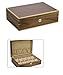 Produktbild SAFE 3021 Holz Uhrenkoffer " Alborg " Uhrenkassette Schatulle mit edlem mattem Wallnuss Funier Für 10 Damen - Herren - Kinder Uhren - Armbanduhren