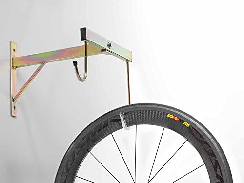 2 spaces demountable wall bike rack