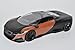 Produktbild Norev Peugeot Concept Car Onyx Schwarz Gold 1/64 Modell Auto