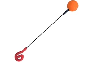 Luwecf Friction Gong Mallet Gong Resonant Mallet Drum Stick con cabeza de bola de goma para un sonido increíble, PC 1