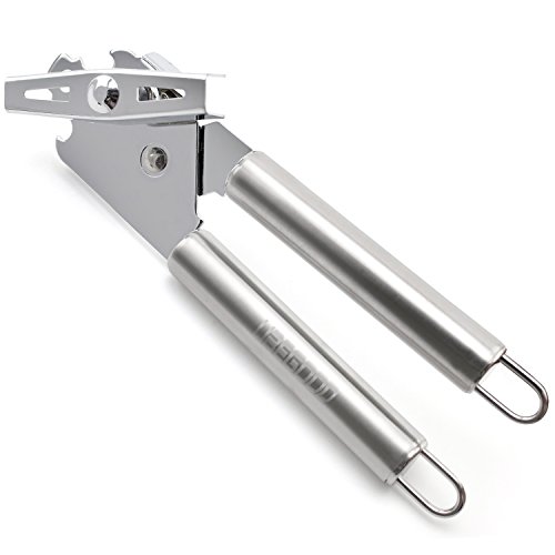 Deckelöffner, Ubegood Rostfreier Edelstahl Konservenöffner/ Multifunktions Dosenöffner Deckelöffner Büchsenöffner (Silber) - 7