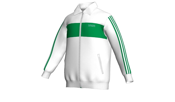 white beckenbauer track jacket