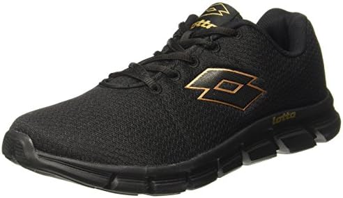 Lotto Men's Vertigo Black Running Shoes - 10 UK/India (44 EU) (AR4840-010)