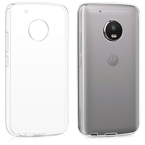 Funda Carcasa Gel Transparente para MOTOROLA MOTO G5 PLUS  Ultra Fina 0 33mm  Silicona TPU de Alta Resistencia y Flexibilidad  Electr  nica Rey  
