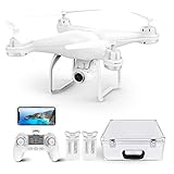 best drone video 4k INTELIGENTE Y DIVERTIDO: el modo Sígueme y el doble GPS liberan tus manos, mientras que el Drone Potensic lo sigue automáticamente, capturando simultáneamente todos los videos y fotos. Además, el dron T25 volará como quieras una vez que se haya activado la función de Personalizar ruta de vuelo.