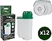 Produktbild 12 x FilterLogic CFL-901B - Wasserfilter ersetzen BRITA INTENZA Nr. TCZ7003 - TCZ7033 - TZ70003 - 575491 - 467873 Filterkartusche für Bosch / Siemens / Neff / Gaggenau Kaffeemaschine Kaffeevollautomat