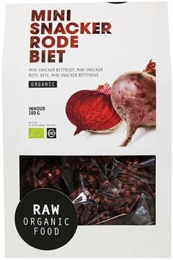 Raw Organic Red Beet Mini Snacker 100 g (Pack of 6)