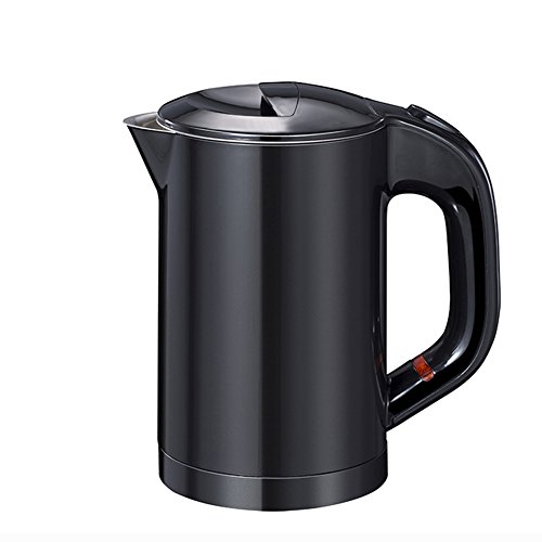 SYF Bouilloire, Bouilloire lectrique Silencieuse En Acier Inoxydable -600ML (noir) Taille: 15x17.5cm A+