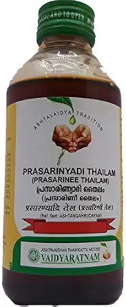 VAIDYARATNAM PRASARINYYADI THAILAM 200ML BY DWAKAN