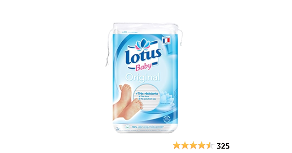 Lotus Baby Original Coton Bebe Lot De 10 Paquets De 70 Cotons Amazon Fr Bebe Et Puericulture