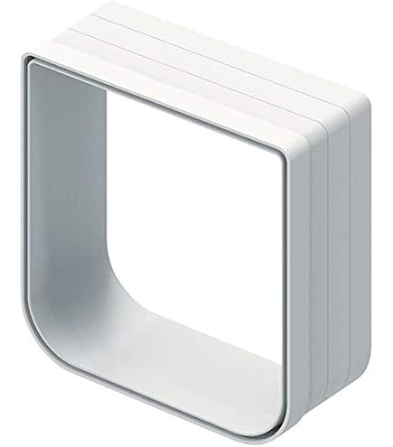 Mounting Adaptor SureFlap Pet Door Tunnel Extender (White