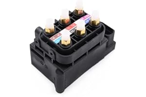 YUCKMZ SuspensióN NeumáTica Caja De VáLvulas Bloque Distribuidor Compatible Con Para Audi Allroad 4b 5b 4f0616013 A6 C5 S6 C6 A8 D3