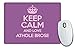 Produktbild Violett Keep Calm und Love Athole | Brose | Mauspad Farbe 2131