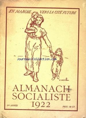 ALMANACH SOCIALISTE du 01/01/1922