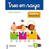 TRES EN RAYA CUADERNO MATEMATICAS 2 PRIMARIA 3 TRIM (CONSTRUYENDO MUNDOS)
