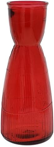 French Home 32-ounce Cranberry Red Birch Decanter