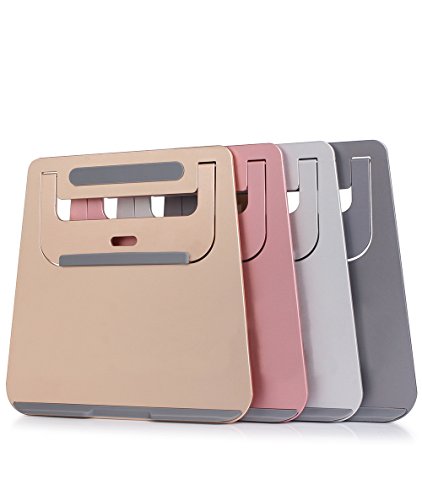 iProtect Aluminium Ständer rutschfeste Halterung für Notebook, Tablet und eBook-Reader in silber - 8