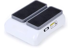 FFITNESS Beintrainer mit 2 Geschwindigkeiten, Trittfläche, höhenverstellbar, für Spaziergänge im Sitzen