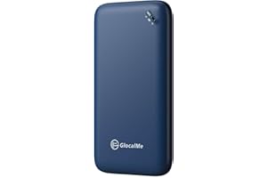 GlocalMe U20 UPP 4G Routeur Wi-FI Mobile, Disponible dans Plus de 140 Pays, Aucune Carte SIM requise, MIFI avec 1 Go de données globales et 8 Go EU données, Point d'accès International (Bleu)