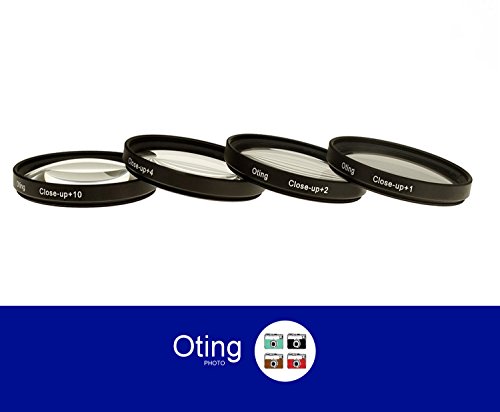 Oting 67MM Set de 4 Filtres Bonnettes Macro Close Up  1  2  4  10 pour Canon EOS 1200D 1100D 1000D 760D 750D 700D 650D 600D 550D 500D 450D 400D 60D 70D 5D Mark II 5D Mark III 5DS 5DS R 6D 7D Mark II ET Nikon D7200 D7100 D7000 D5500 D5300 D5200 D5100 D5000 D3300 D3200 D3100 D3000 D810 D800 D750 D710 D700 D610 D600 D300 D90 D4 Df