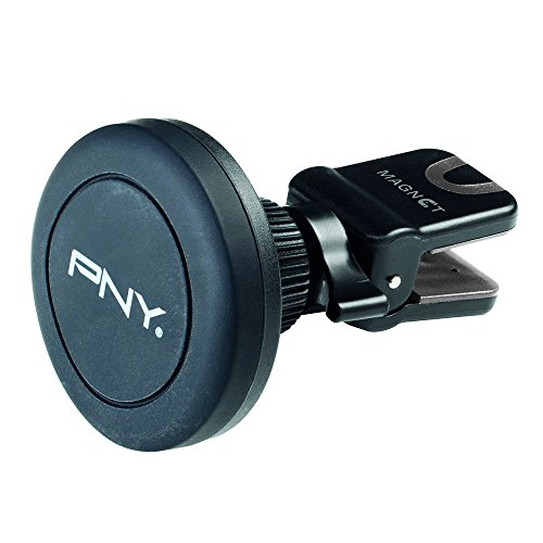PNY Supporto da Auto Magnetico per Smartphone, Nero
