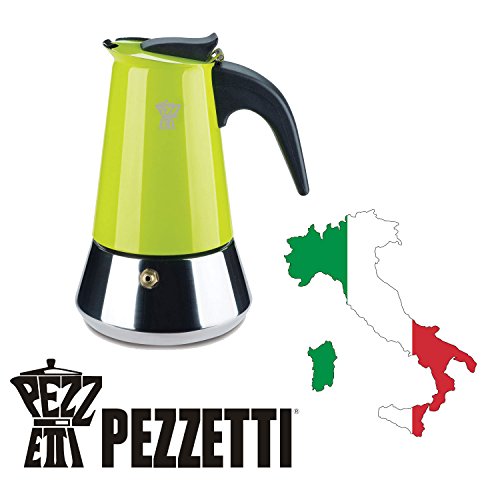 Pezzetti Espressokocher, Moccakocher, Kaffeekocher für 4 Tassen, Farbauswahl Pezzetti Espressokocher, Moccakocher, Kaffeekocher für 4 Tassen, Farbauswahl Bilder