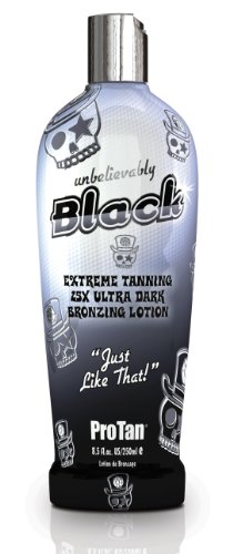 Pro Tan Unbelievably Black Extreme Tanning 25X Ultra Dark Bronzing Lotion 250ml