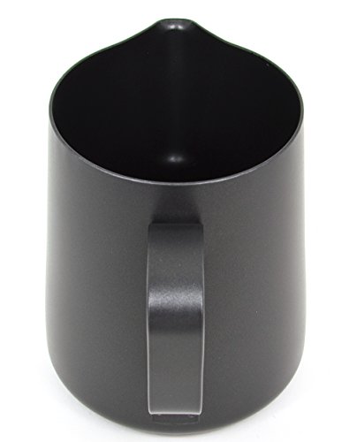 Rhinowares Stealth Schwarz Milchkännchen 360 ml/12 oz - 2