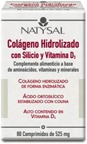 Collagen with Silicon and Vitamin D3 Tablets 80 NATYSAL