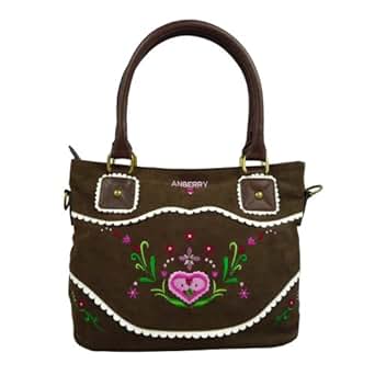 ANBERRY Handtasche - Flowers & Frills, Tasche mit