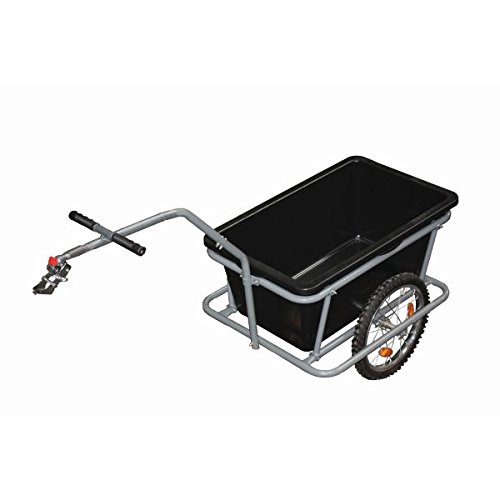 Preisvergleich Produktbild Fahrradanhänger 90 L schwarz