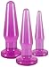 Produktbild You2Toys Anal Training Set - drei Analplugs in unterschiedlichen Größen für Männer, Frauen und Paare, 4-teiliges Sexspielzeug-Set für Anfänger und Profis, lila