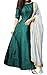 Purva Art Womens C Green Tapeta Silk Stitched Long Gown With Off White Dupatta (PA_1512_C Green_Tapeta Silk_Stitched_JFW-125) RS.649.00