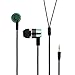Produktbild Mouchao Sport Laufen Geräuschisolation Stereo In-Ear Media Player Musik Kopfhörer Grün