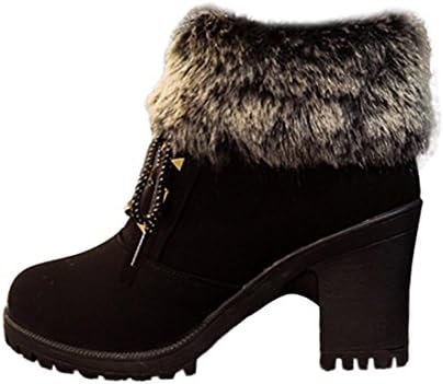 Womens Boots,Moonuy Ladies Girl Vintage Winter Boots Casual Warm Outdoor Snow Martin Boots,Womens Fahsion Shhoes,Women Winter Boots,Womens Shoes,Womens Ankle Boots (37(UK:4.5), Black)