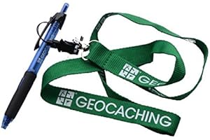 ‎GEO-VERSAND All-Weather Power Tank Pen waterproof Stift Kugelschreiber mit Lanyard- Schlüsselband Geschenk - schreibt in jeder Lage bis -20° Air Pressure, Gasdruck Mine Geocaching