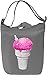 Produktbild Pink Ice Cream Leinwand Tagestasche Canvas Day Bag| 100% Premium Cotton Canvas| DTG Printing|