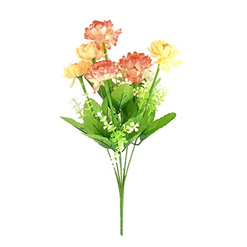 36cm Länge Hochzeit Party Dekor Künstliche 6 Köpfe Blumen Kunstpflanzen