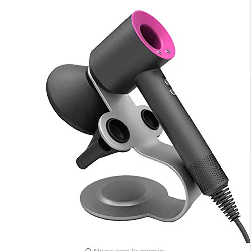 Preisvergleich Produktbild Yool Dyson Föhn Halterung, Spezielle Lagerregal Super Magnetische Saug Vertikale Halterung Für Dyson Supersonic Fön Aluminiumlegierung
