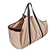 Produktbild Asvert Holz Tasche Holzkörbe Tasche Burning Bag mit Griff Transport Korb Lagerung für Holz Canvas Durable (Khaki)