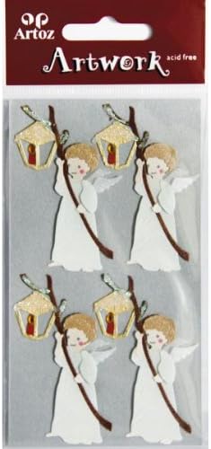 Christmas Angel with Lantern Craft Embellishment