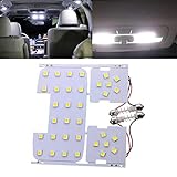 Voltaje: 12 V. asdomo Luces de Lectura Domo para Kia Rio K2 Coche LED Foco 3 Piezas
