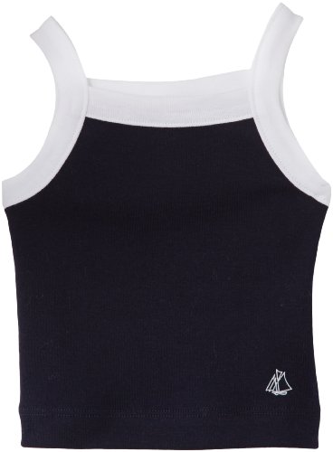 Petit Bateau Baby Girls' 35791 Vest, Bleu (Abysse), 0-3 Months